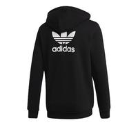 adidas originals TRF FLC Hoodie Zipper Fleece Lined Stay Warm Hooded Jacket Black DN6016 S