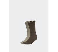 adidas Originals Unisex 2-Toned Crew Socks 2 Pack - Grey, Grey, Size Xl, Men Grey