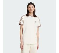 adidas Originals Unisex Adicolor Classics 3-Stripes Tee - Ivory Cotton - Size X-Small