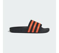 adidas Originals Unisex Adilette Slides - Black Leather - Size UK 9