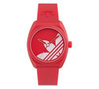 Adidas Unisex Project Three Red Dial Red Bio Resin Strap Watch