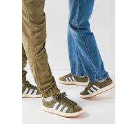 adidas Originals Unisex Campus 00S Trainers - Green, Olive Strat/Ft White/Off White, Size 8, Women Olive Strat/Ft White/Off White