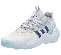 Adidas Trae Young 3 Unisex Children's Trainers, Grey Preloved Ink Grey, 5 UK