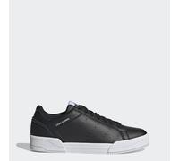 adidas Originals Court Tourino Men's Leather Trainers - All Sizes - Black/White