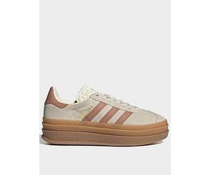 adidas Originals Unisex Gazelle Bold Trainers, White, Size 4 Older White