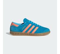 adidas Originals Unisex Hamburg Shoes - Blue Leather - Size UK 4