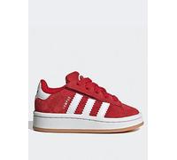 adidas Originals Unisex Infant Campus 00s Elastic Trainers - Red, Red, Size 3 Older Red