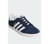 adidas Originals Unisex Junior Gazelle Trainers, Coll Navy/Ftwr White/Ftw White, Size 3 Older Coll Navy/Ftwr White/Ftw White