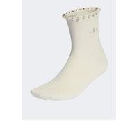 adidas Originals Unisex Pearls Crew Sock 1 Pack, Owhite, Size S, Women Owhite