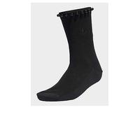 adidas Originals Unisex Pearls Crew Socks 1 Pack, Black, Size S, Women Black