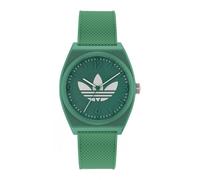 Adidas Originals Unisex Project Two Green Dial Green Resin Strap Watch