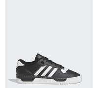 ADIDAS Originals Unisex Rivalry Low Shoes - Black/White Leather - Size UK 5
