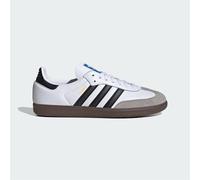 adidas Originals Unisex Samba OG Shoes White/Black Leather - Size UK 3