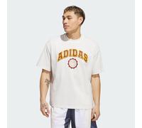 adidas Originals Unisex Summer of Sport Graphic Tee - White Cotton - Size Medium