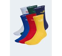 Trefoil Cushion Crew Socks 6 Pairs