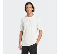 adidas Originals Unisex x Minecraft Graphic Tee - Off-White Cotton - Size Medium