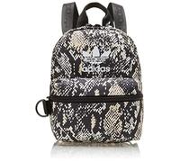 adidas Originals Unisex's Trefoil 2.0 Mini Backpack Small Travel Bag, Python Black-Sand Strata/Black, One Size