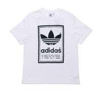 adidas originals Vintage Tee White Round Neck Breathable Short Sleeve ED6916 L
