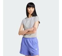 Adidas Originals Essentials Slim Short Sleeve T-shirt Grey 2XS Woman