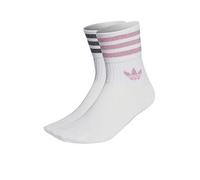 adidas Originals Womens 2 Pack Glitter Crew Socks, Multi, Size 12.5-1, Women Print