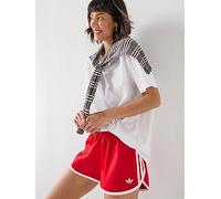 adidas Originals Women's 3 Stripes Sprinter Shorts, Red, Size M, Women Red