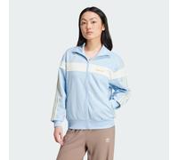 adidas Originals Womens '80s Track Top - Blue Recycled Material - Size Medium