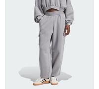 adidas Originals Womens Acid-Washed Sweat Pants - Grey Cotton - Size Small