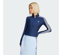 adidas Originals Womens Adicolor 3-Stripes Slim Track Top - Dark Navy - Size X-Large