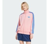 adidas Originals Womens Adicolor Classic Firebird Loose Track Top - Light Pink Recycled Material - Size X-Small