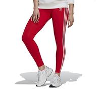 adidas Originals Women's Adicolor Classics 3-Stripes Leggings, Vivid Red, XS