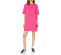 adidas Originals Women's Adicolor Classics Big Trefoil Tee Dress, Real Magenta, X-Small