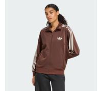 adidas Originals Womens Adicolor Classics Firebird Loose Track Top - Brown - Size Medium