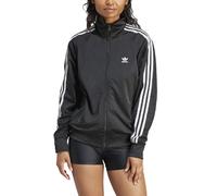 adidas Originals Womens Adicolor Classics Firebird Loose Track Top in Black - Size 2XS