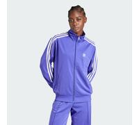 ADIDAS Originals Womens Adicolor Classics Loose Firebird Track Top - Purple Recycled Material - Size Small