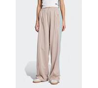 adidas Originals Women's Adicolor Firebird Tracksuit Bottoms - Brown, Wonder Taupe/Blue Glow, Size 2Xl, Women Wonder Taupe/Blue Glow