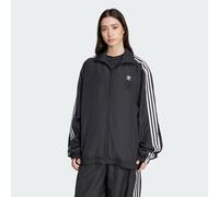 adidas Originals Womens Adilenium Season 3 Oversized Track Top - Black - Size Large