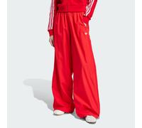 adidas Originals Womens Adilenium Season 3 Zip Track Pants - Red Recycled Material - Size Large