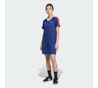 adidas Originals Womens Arsenal Terrace Icons Dress - Blue Recycled Material - Size Medium