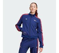 adidas Originals Womens Arsenal Terrace Icons Track Top - Blue - Size Small