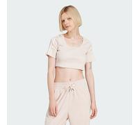 adidas Originals Womens Baby Tee - Pink - Size Small