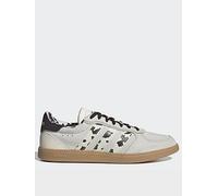 adidas Originals Women's Cow Print 3-Stripe Breaknet Sleek Trainers, Off White, Size 7, Women Off White