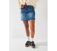 Adicolor 3-Stripes Denim Mini Skirt