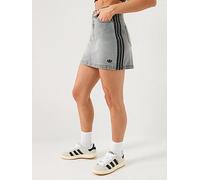 adidas Originals Women's Denim Mini Skirt, Washed Grey Denim, Size 16, Women Washed Grey Denim