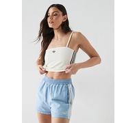 adidas Originals Women's Denim Shorts, Light Denim, Size S, Women Light Denim
