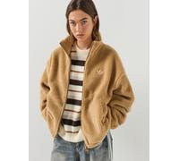 adidas Originals Womens Essential Teddy Jacket, Brown, Size Xs, Women Brown