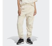 adidas Originals Womens Essentials Fleece Joggers - Ivory Cotton - Size Medium