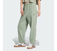 ADIDAS Originals Womens Essentials French Terry Joggers - Green Cotton - Size Large
