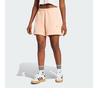 adidas Originals Womens Essentials French Terry Shorts - Pink Cotton - Size Large