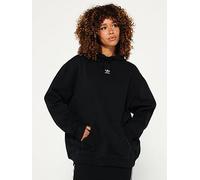 adidas Originals Women's Essentials Hoodie - Black, Black, Size L, Women Black