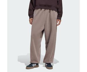 ADIDAS Originals Womens ESSENTIALS LINEAR BYFR JOGGER (JAPAN JOGGER+) WASHED - Brown - Size Large